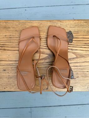 Jeffrey Campbell Fluxx Sandals in Tan